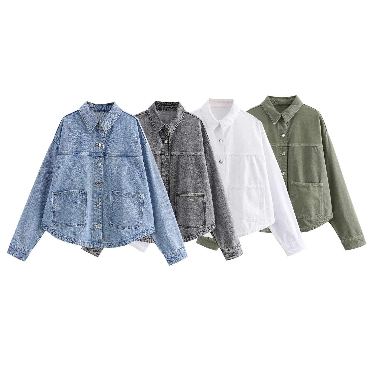 Button-Front Overshirt