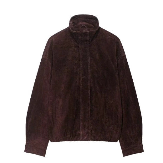 The Chocolate Suede Jacket
