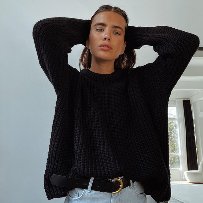 The Maris Oversized Knit Sweater