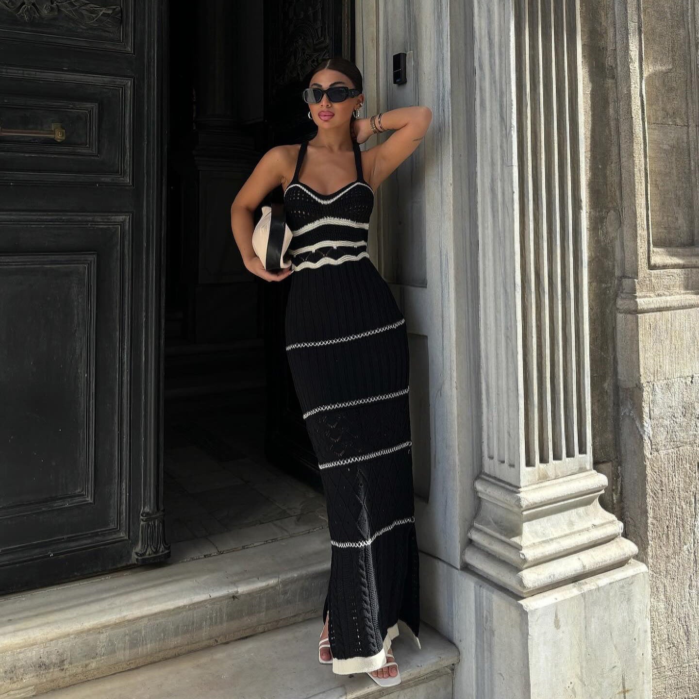 The Marise Knit Maxi Dress