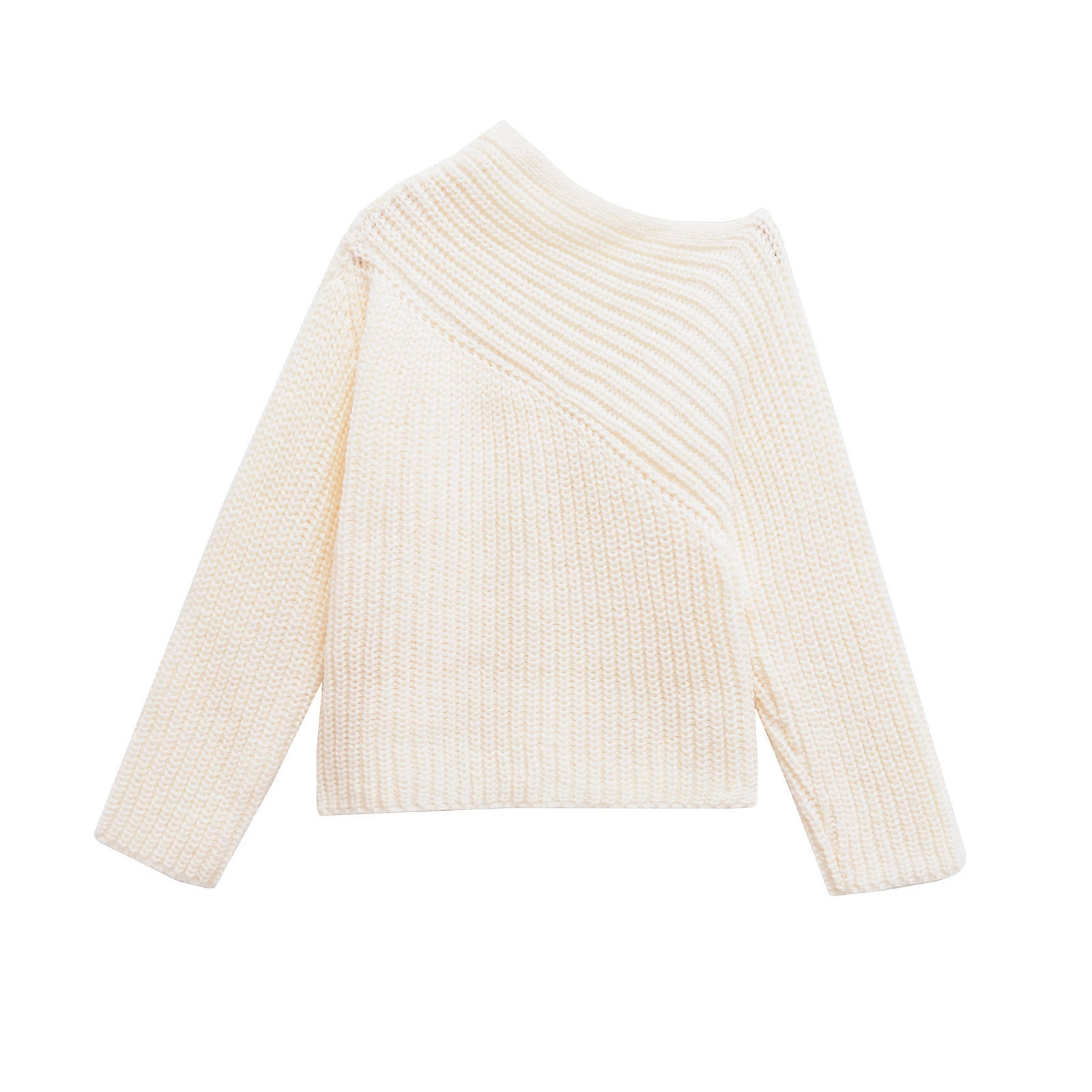 The Asymmetrical Knit Sweater