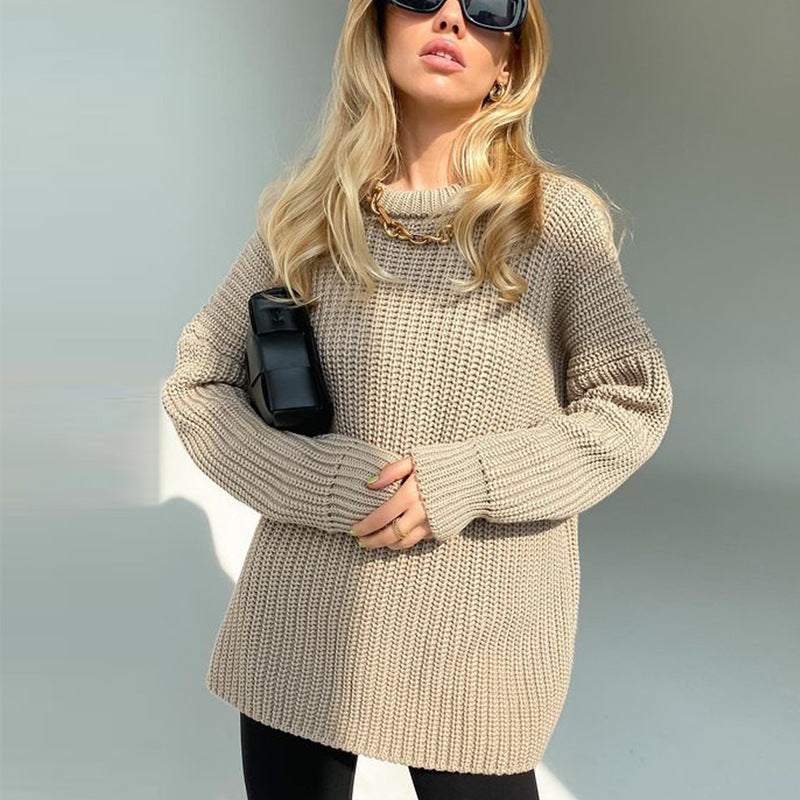 The Maris Oversized Knit Sweater