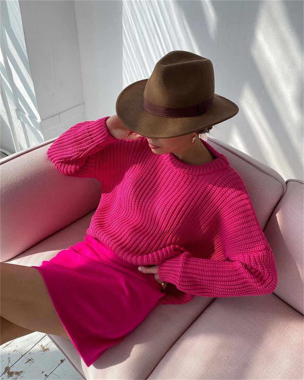 The Maris Oversized Knit Sweater