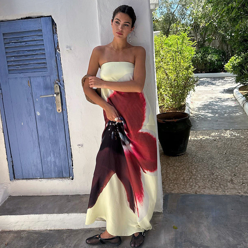 Isla Strapless Maxi Dress