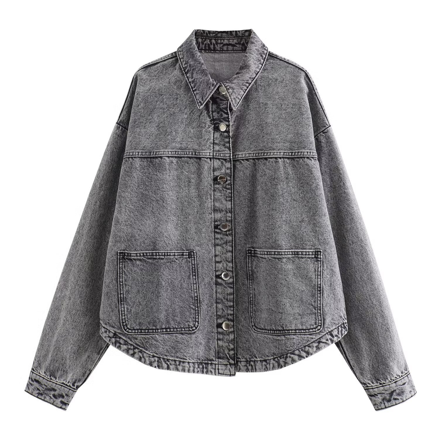 Button-Front Overshirt