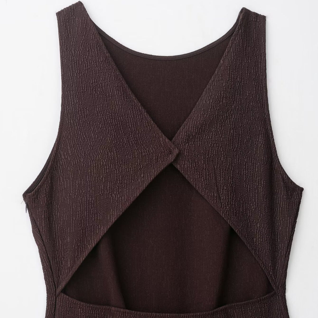 The Fringe Detail Knit Maxi Dress