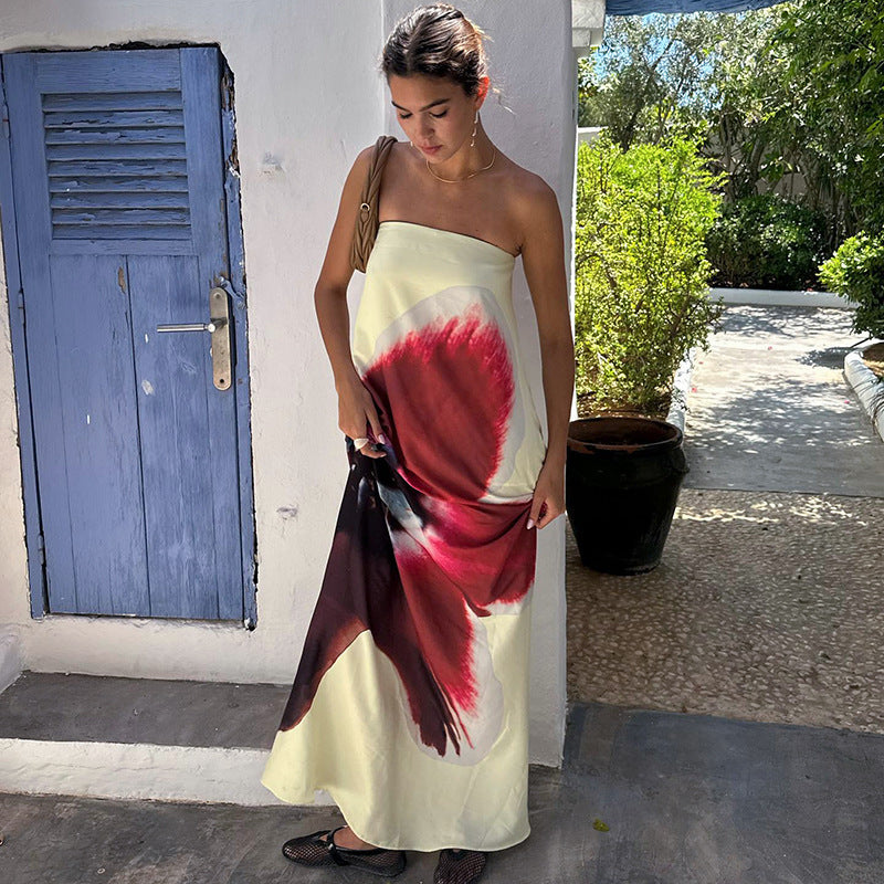 Isla Strapless Maxi Dress