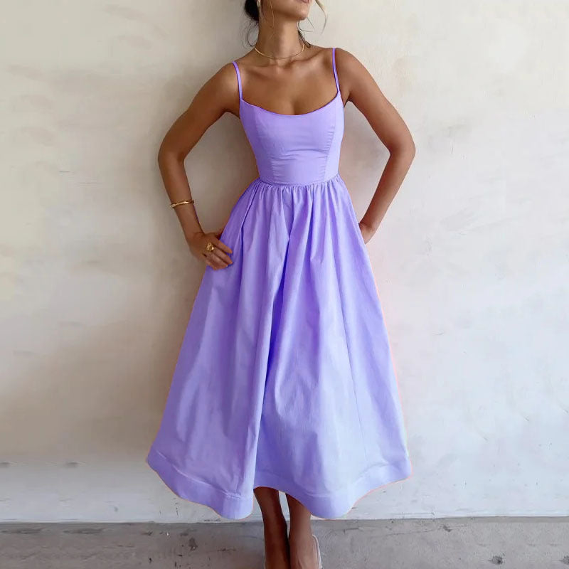 The Amara Cotton Midi Dress