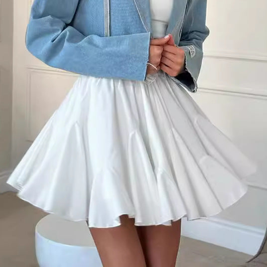 High waist Ruffled Skirt