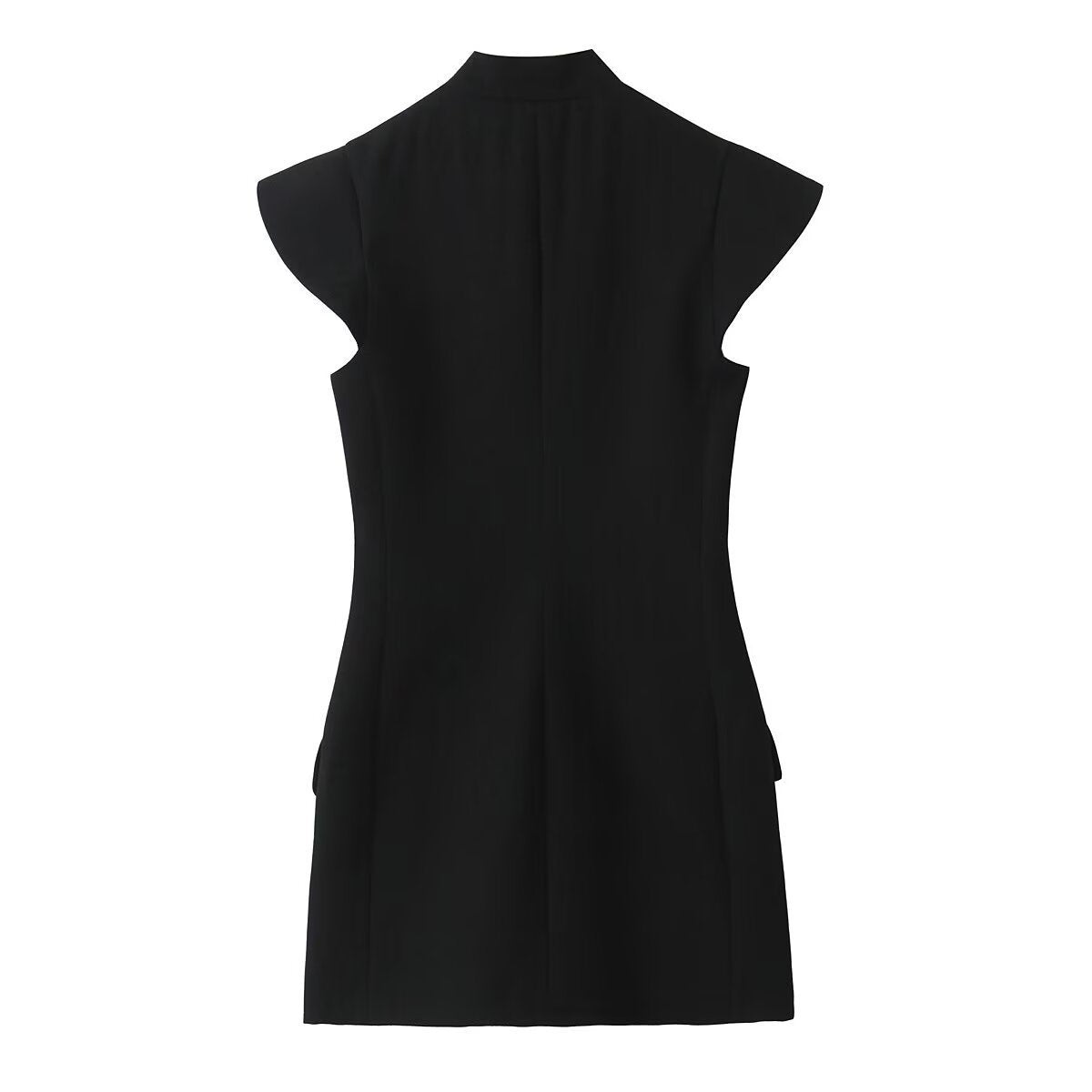 Sleeveless Blazer Dress