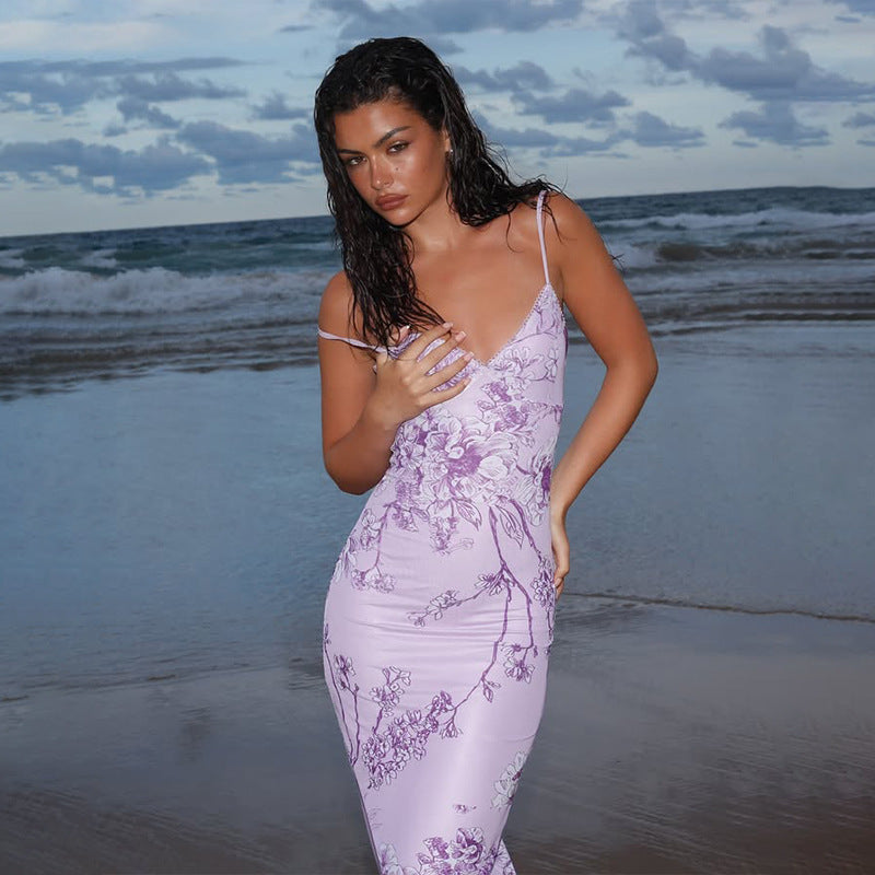 The Sariah Floral Maxi Dress