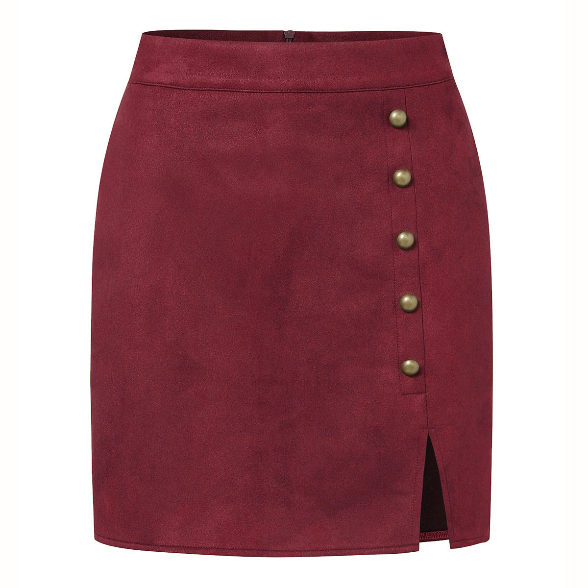 The Arlette Suede Mini Skirt