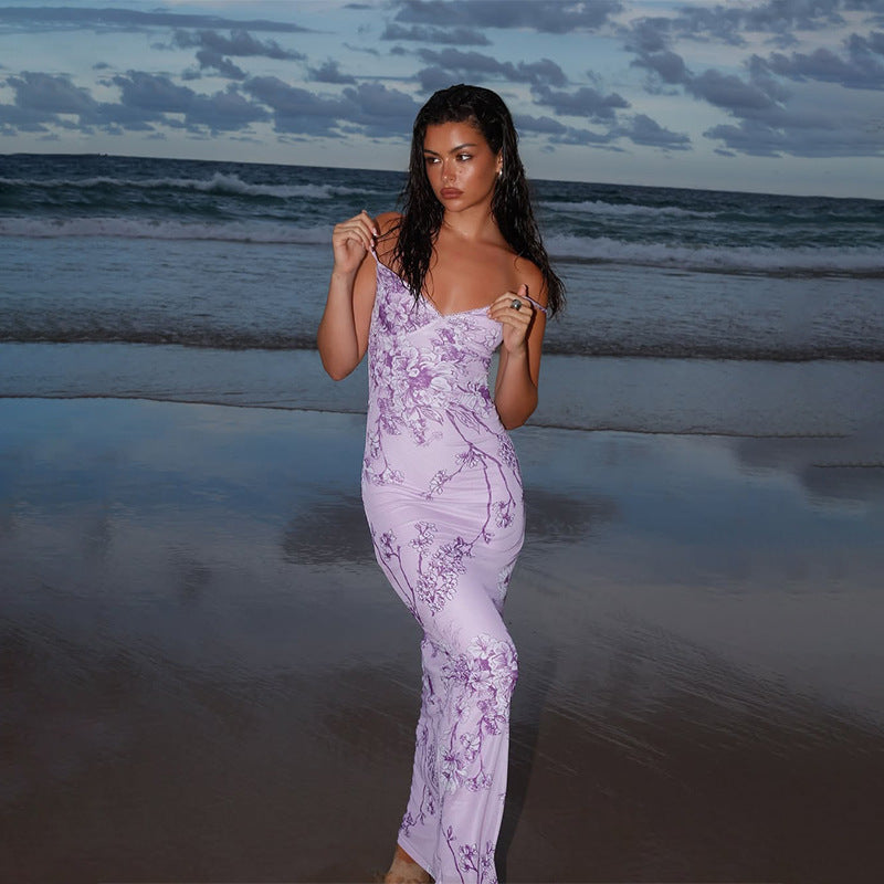 The Sariah Floral Maxi Dress