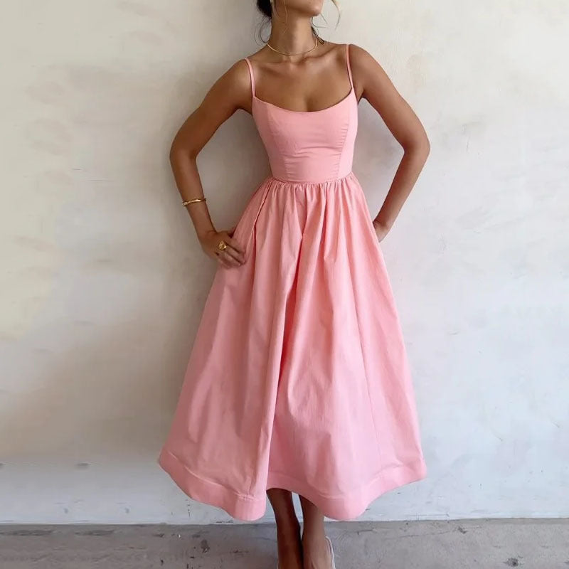 The Amara Cotton Midi Dress