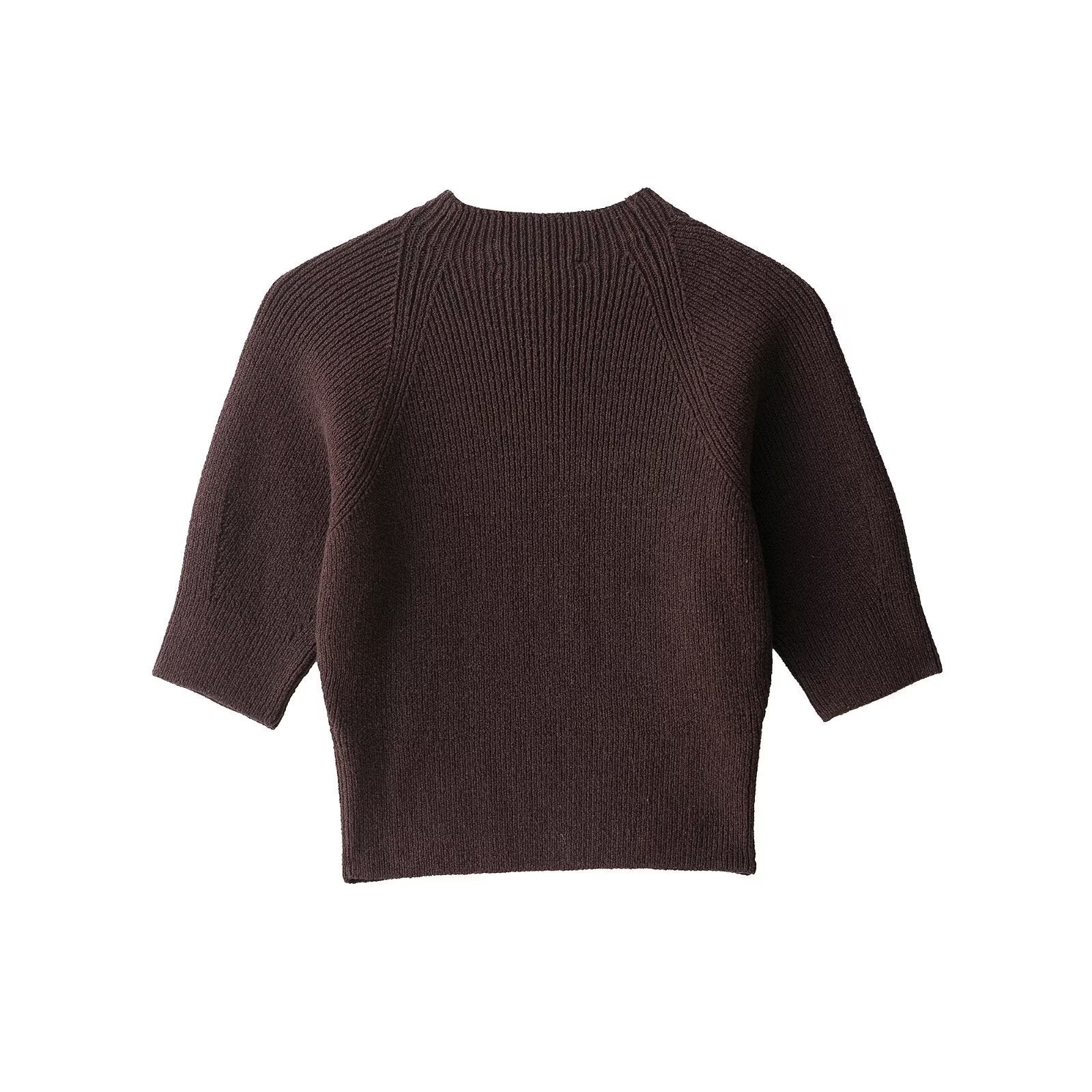 The Chocolate Knit Top