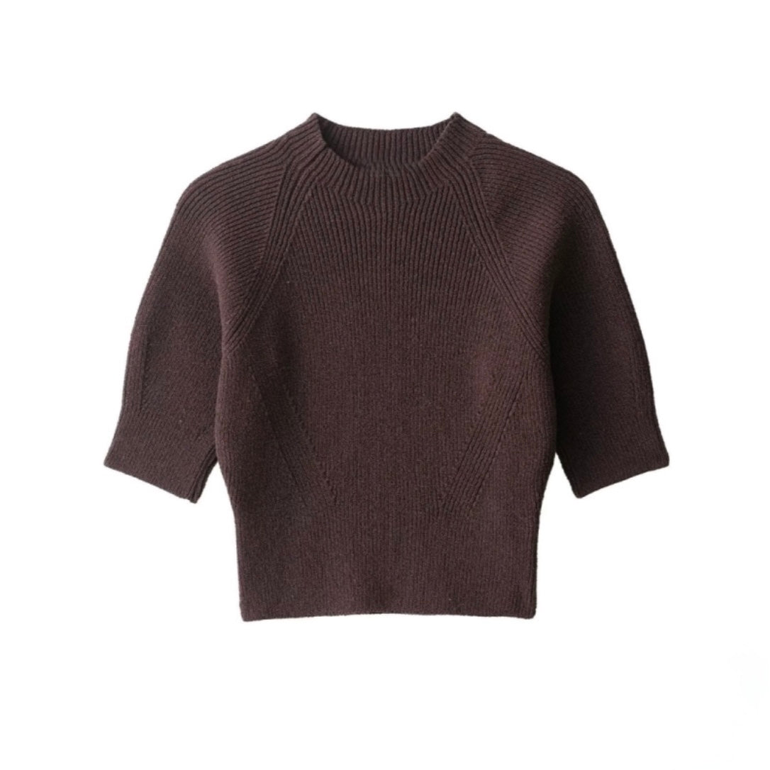 The Chocolate Knit Top