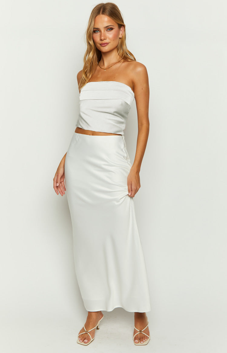 Floral Satin Two-Piece Set