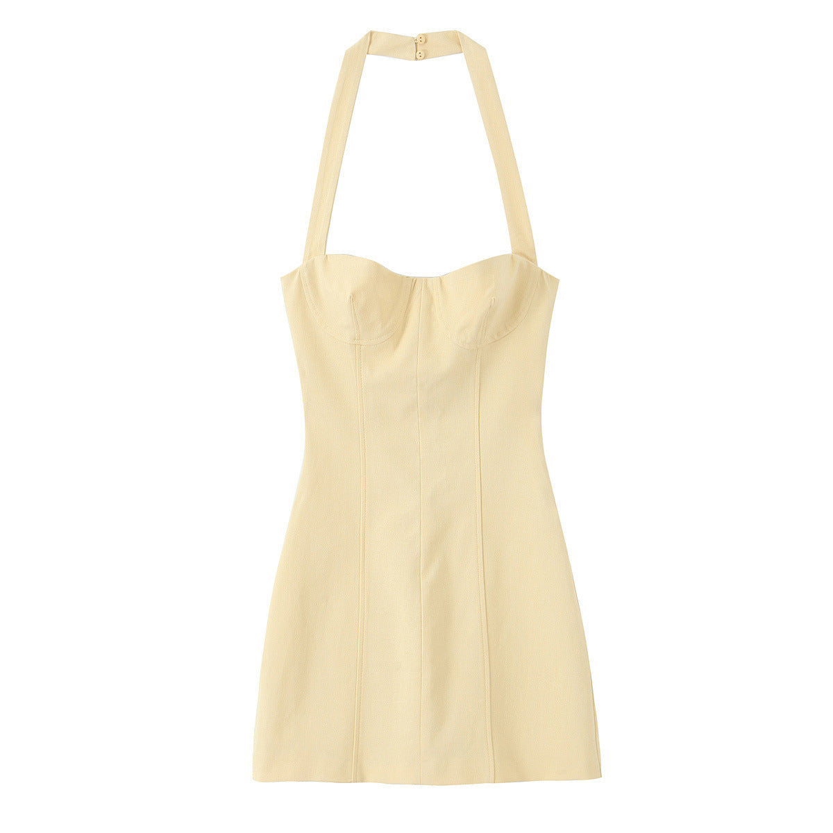 The Elise Halter Mini Dress