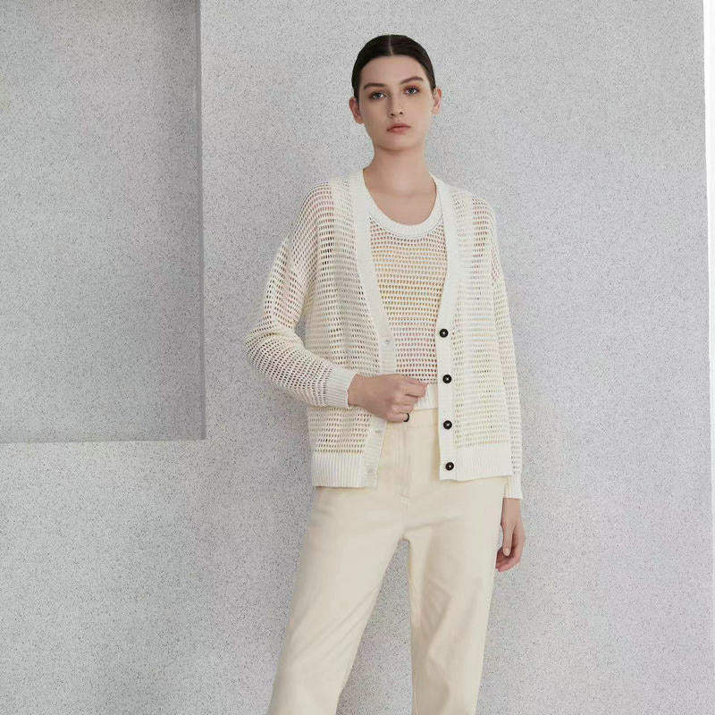 The Liora Knit Cardigan Set