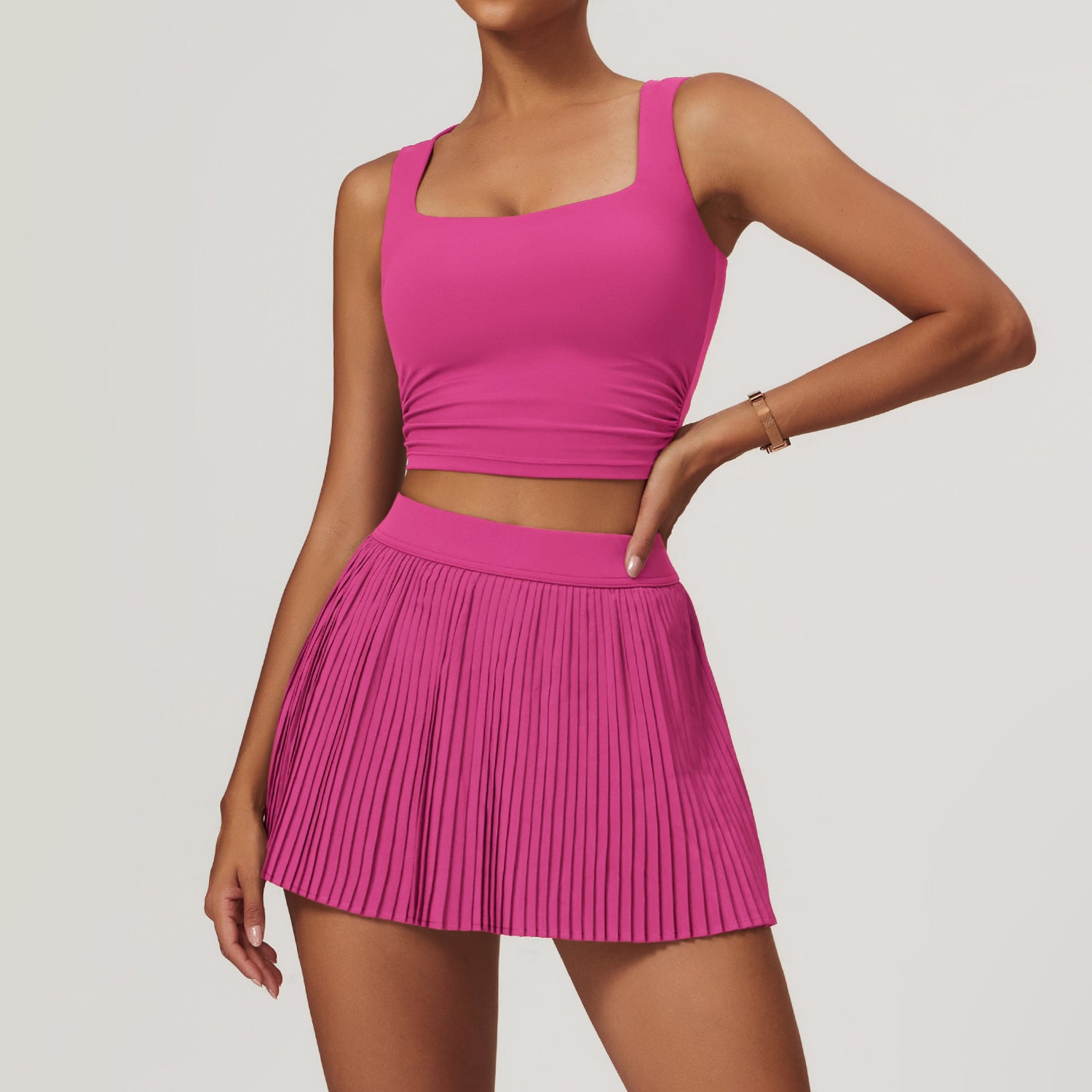 Pleated Skirt set