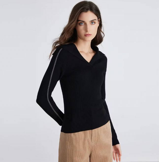 The Aurelia Ribbed Knit Top