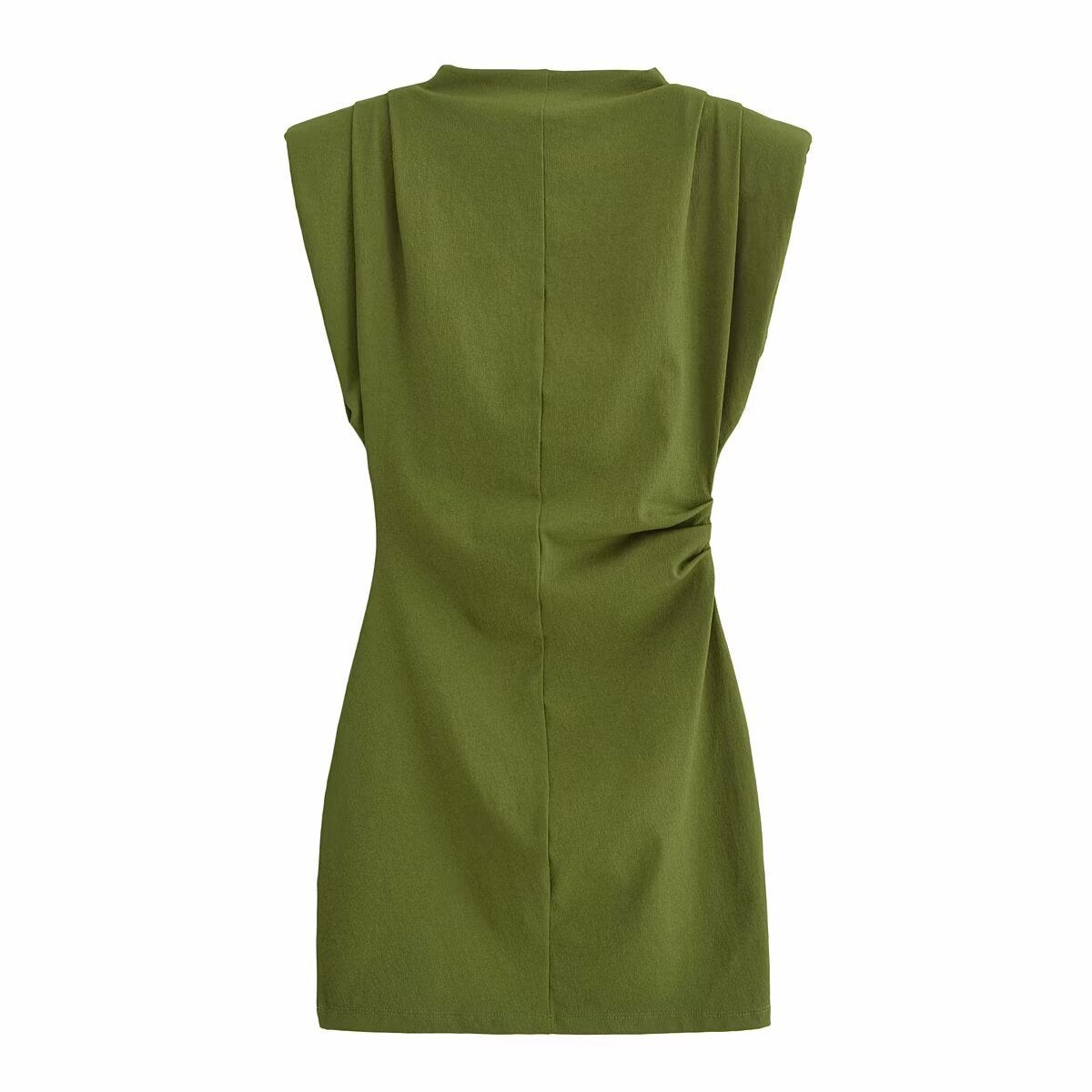 The Structured Drape Mini Dres