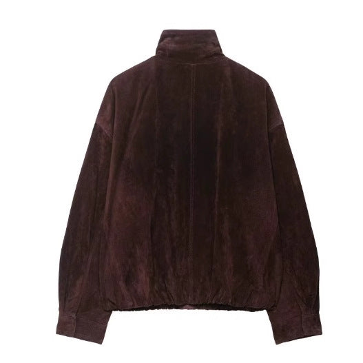The Chocolate Suede Jacket