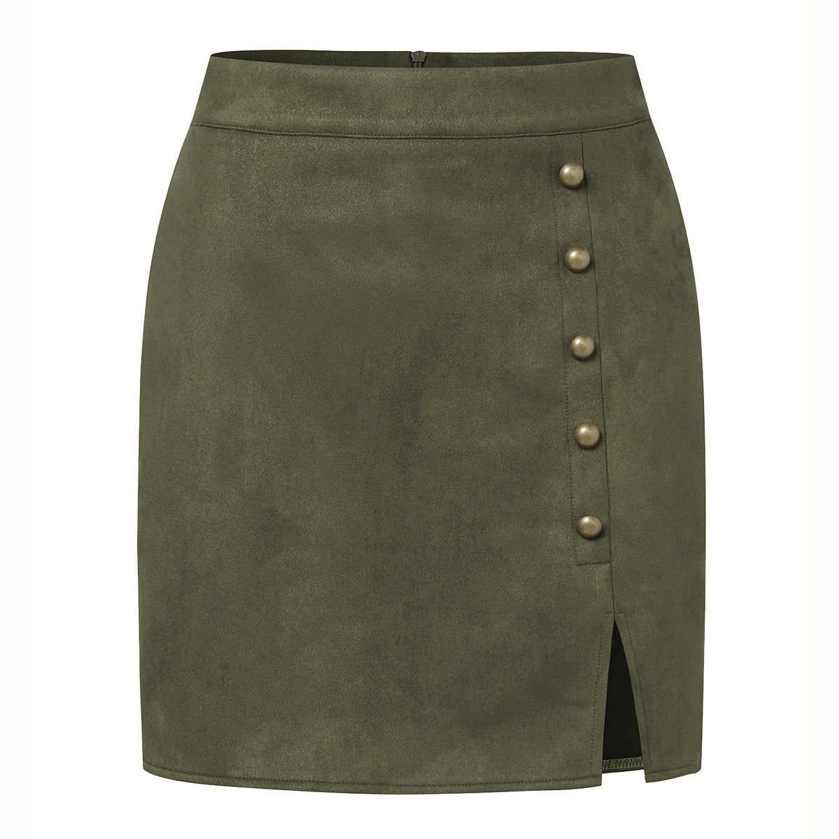 The Arlette Suede Mini Skirt
