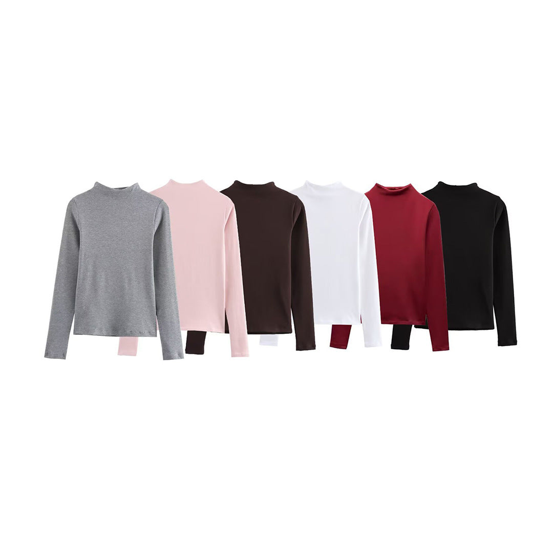 The Essential Mock Neck Top