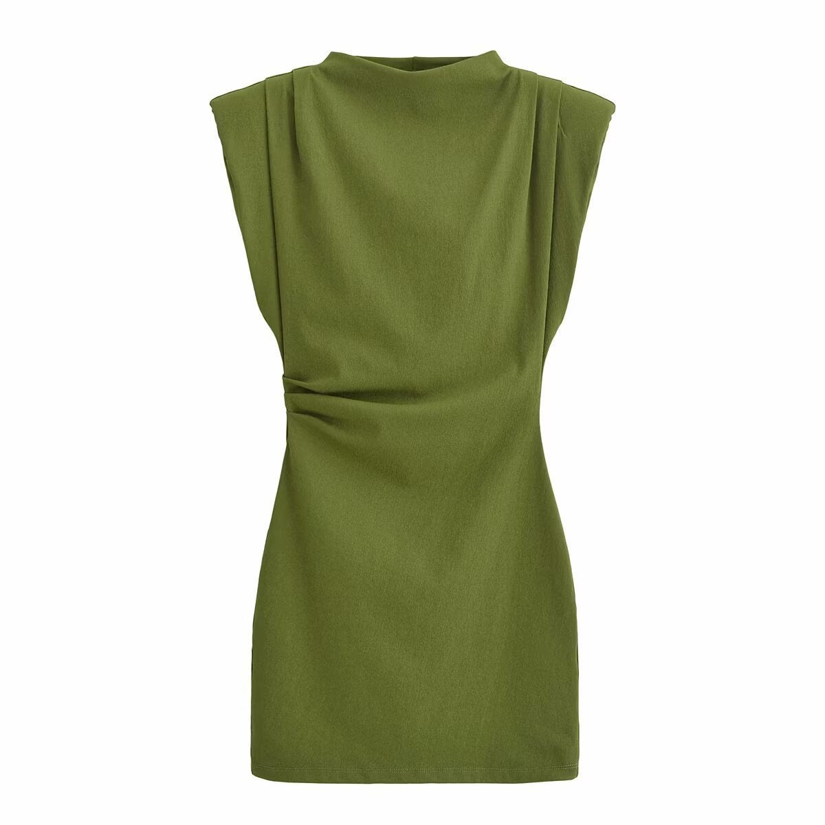 The Structured Drape Mini Dres