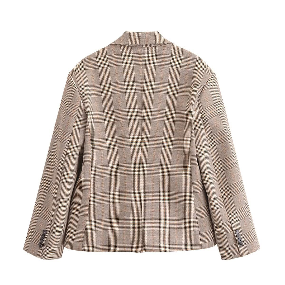 The Checked Blazer & Mini Skirt Set